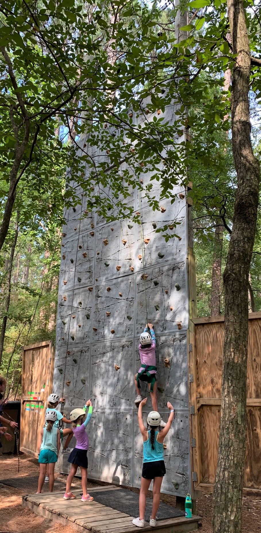 Sky Ranch climbing tower